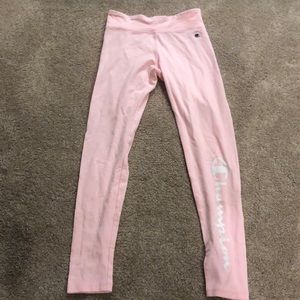 Champion light pink leggings